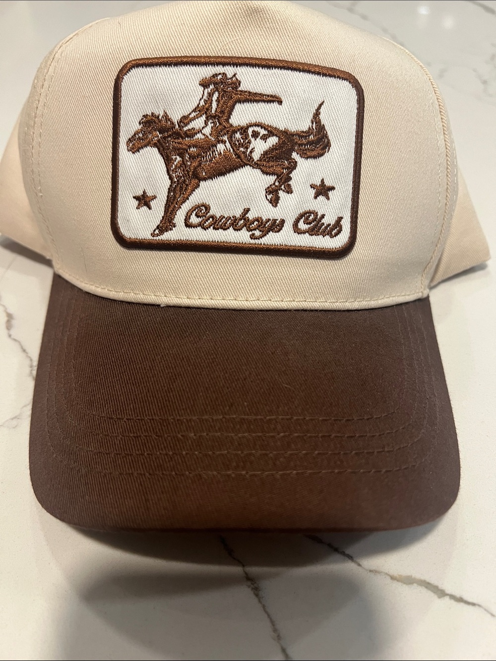 David & Young Two Tone Cowboys Club Baseball Cap